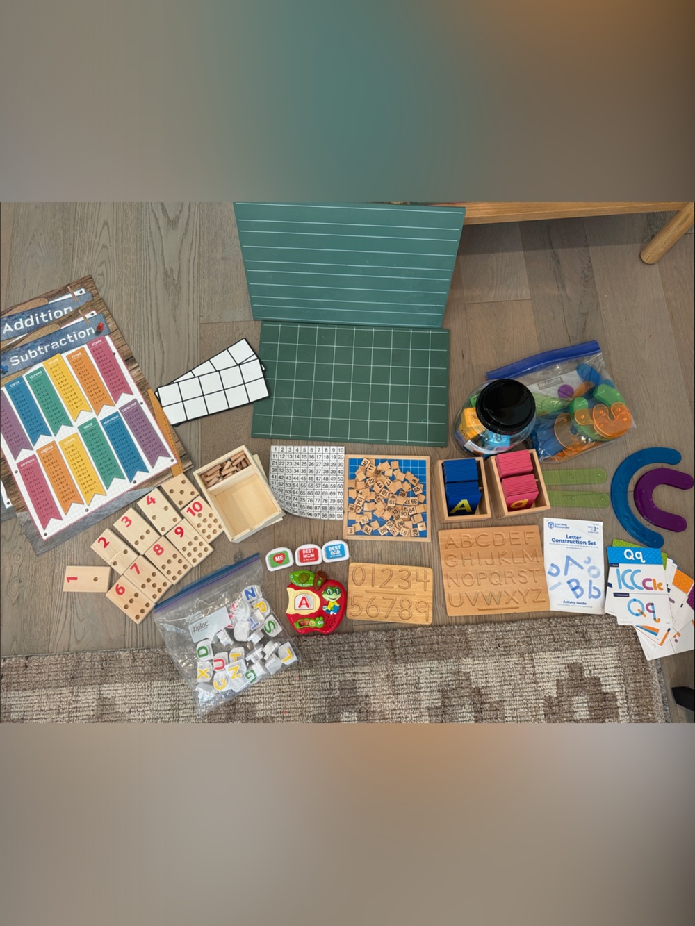 Montessori Educational Kids Learning bundle 12 Set - Multicolor Activity Kit